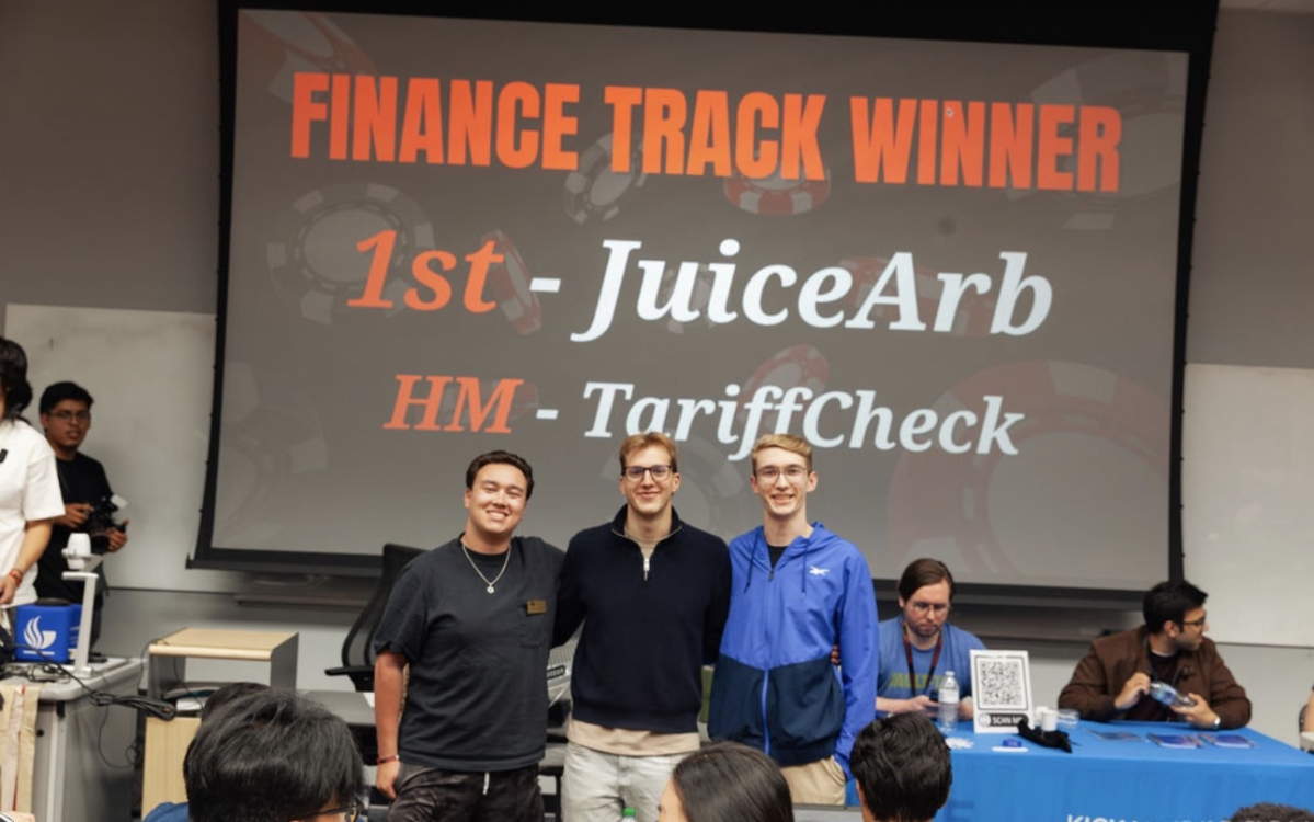 Finance Track Winners